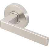 INOX - RA 345 Tokyo, TL4 Privacy Set, 2-3/4''  BS, 32D - Satin Stainless Steel