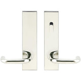 INOX - SF 102 Munich, TL4 w/Privacy Bolt, 2-3/8''  BS,32,RH - Polished Stainless Steel