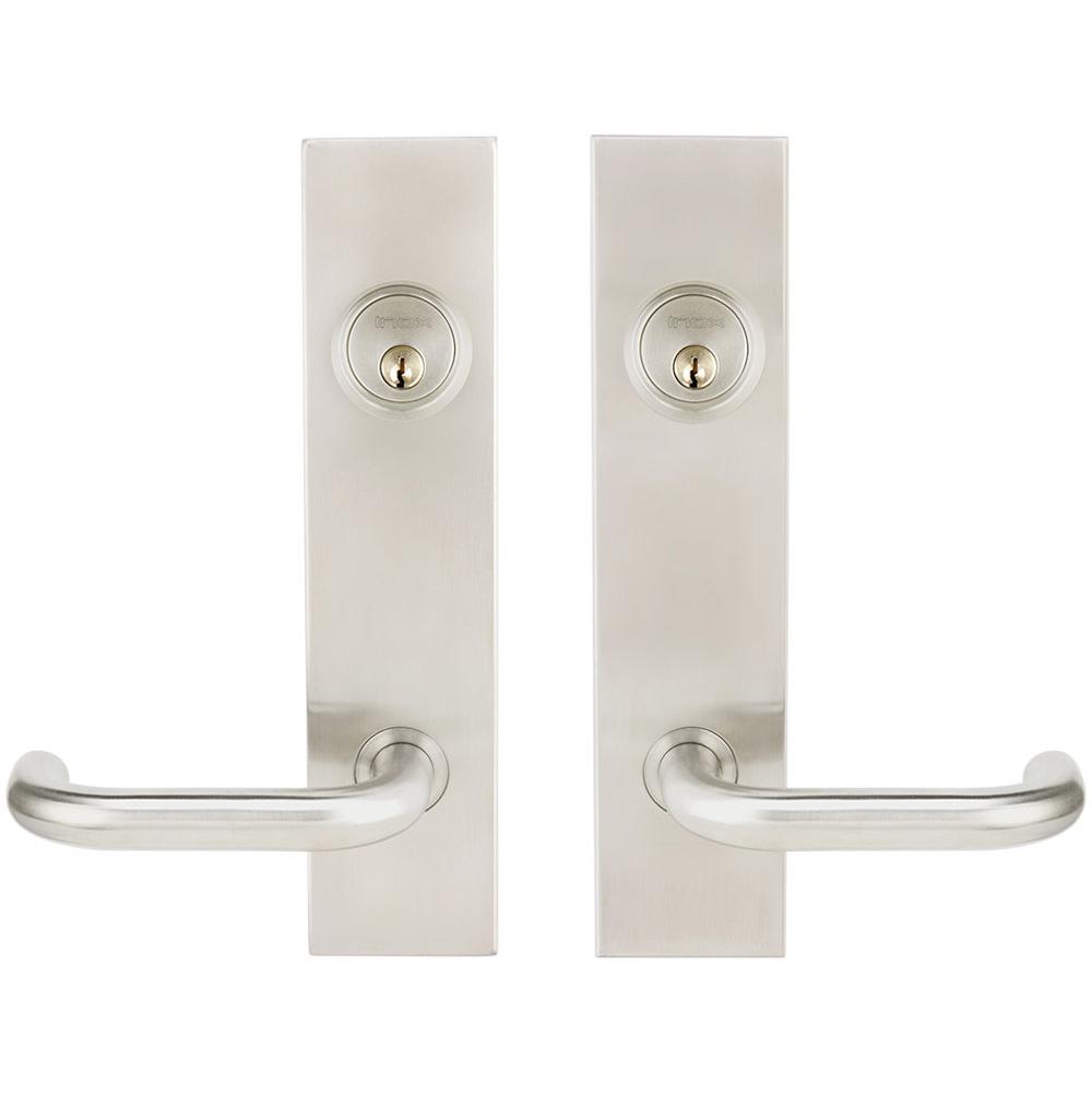 INOX - SF 102 Munich,TL4 Entry,Double Cyl 2-3/4'' BS,32D - Satin Stainless Steel