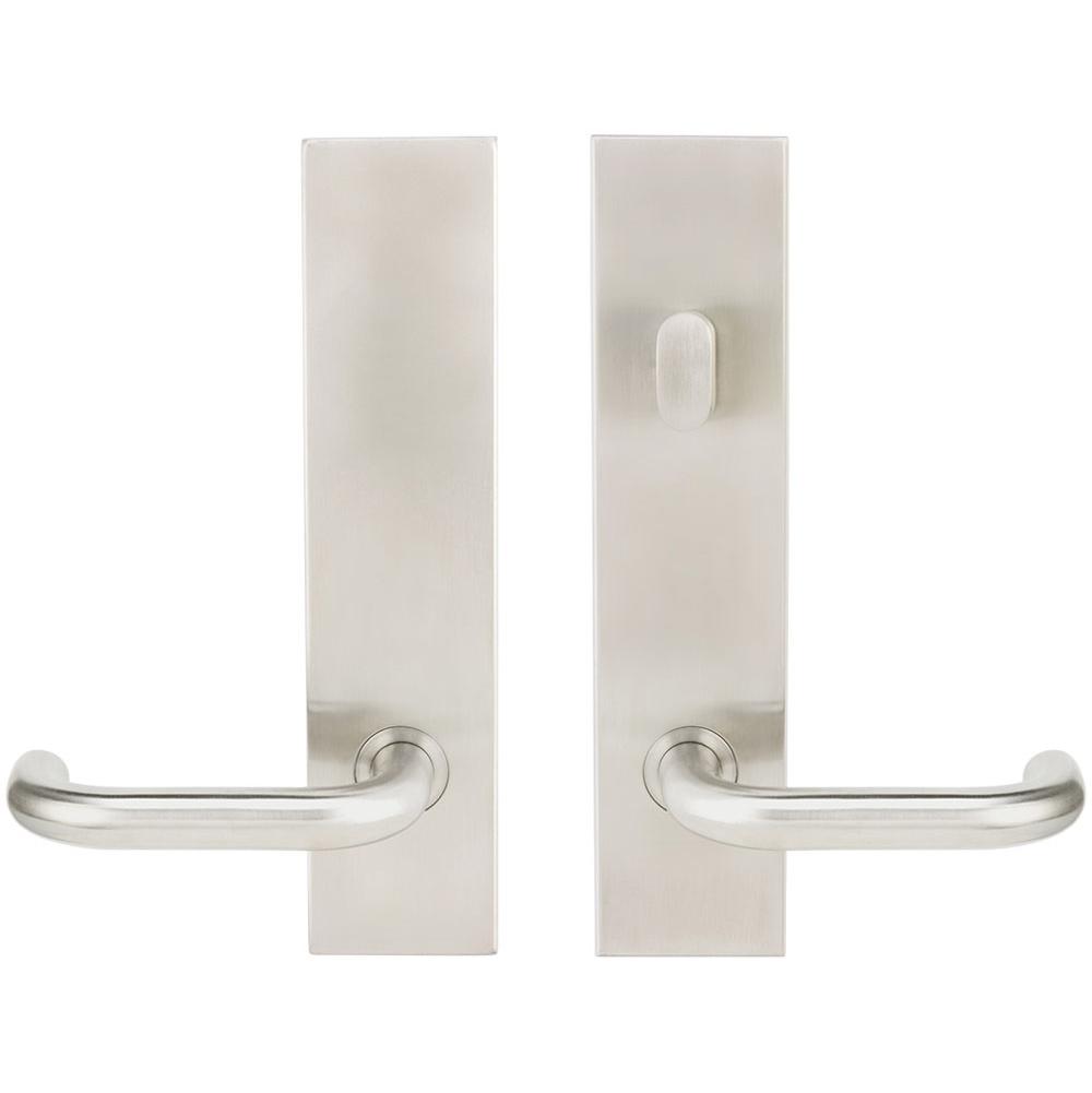 INOX - SF 102 Munich, TL4 w/Privacy Bolt, 2-3/8''  BS,32D,LH - Satin Stainless Steel