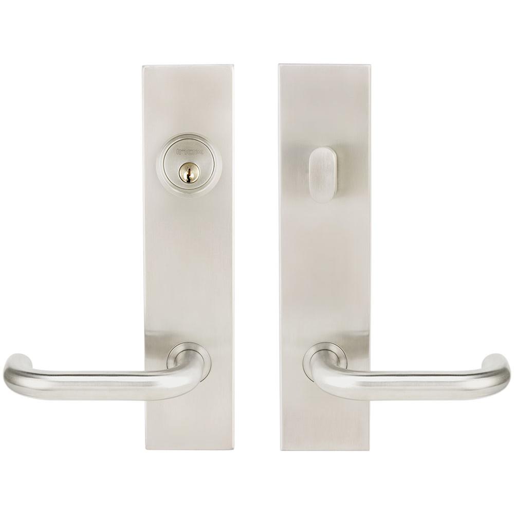 INOX - SF 102 Munich,TL4 Entry,Single Cyl 2-3/4'' BS,32D,LH - Satin Stainless Steel