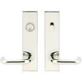 INOX - SF 102 Munich,TL4 Entry,Single Cyl 2-3/4'' BS,32,LH - Polished Stainless Steel