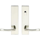 INOX - SF 103 Oslo, TL4 w/Privacy Bolt, 2-3/8''  BS,32,RH - Polished Stainless Steel