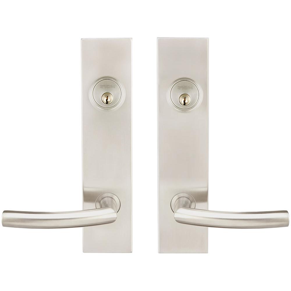 INOX - SF 103 Oslo,TL4 Entry,Double Cyl 2-3/8'' BS,32D - Satin Stainless Steel