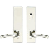 INOX - SF 104 Brussels, TL4 w/Privacy Bolt, 2-3/4''  BS,32,LH - Polished Stainless Steel