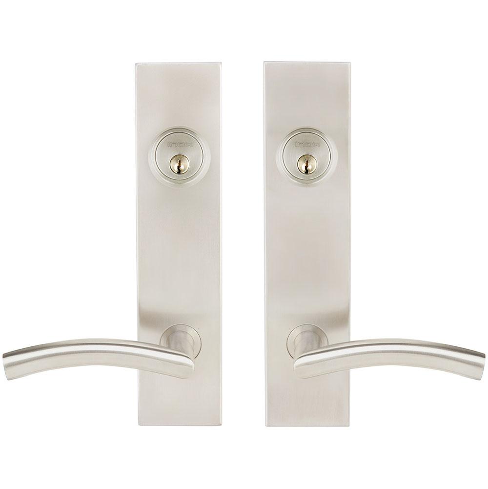 INOX - SF 104 Brussels,TL4 Entry,Double Cyl 2-3/8'' BS,32D - Satin Stainless Steel