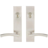 INOX - SF 104 Brussels,TL4 Entry,Double Cyl 2-3/4'' BS,32D - Satin Stainless Steel