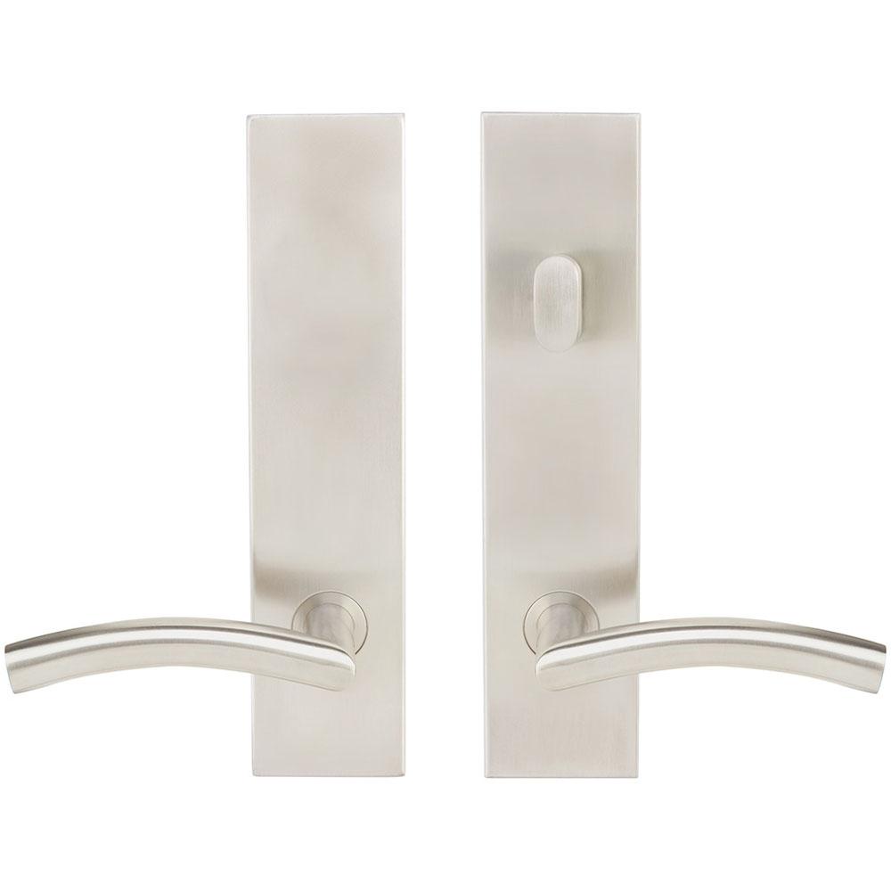 INOX - SF 104 Brussels, TL4 w/Privacy Bolt, 2-3/8''  BS,32D,LH - Satin Stainless Steel