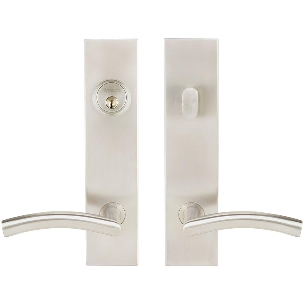INOX - SF 104 Brussels,TL4 Entry,Single Cyl 2-3/8'' BS,32D,RH - Satin Stainless Steel