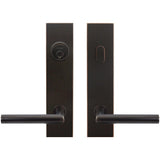 INOX - SF 105 Frankfurt,TL4 Entry,Single Cyl 2-3/8'' BS,10B,RH - Oil Rubbed Bronze
