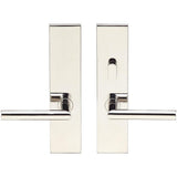 INOX - SF 105 Frankfurt, TL4 w/Privacy Bolt, 2-3/4''  BS,32,LH - Polished Stainless Steel