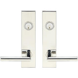 INOX - SF 105 Frankfurt,TL4 Entry,Double Cyl 2-3/4'' BS,32 - Polished Stainless Steel