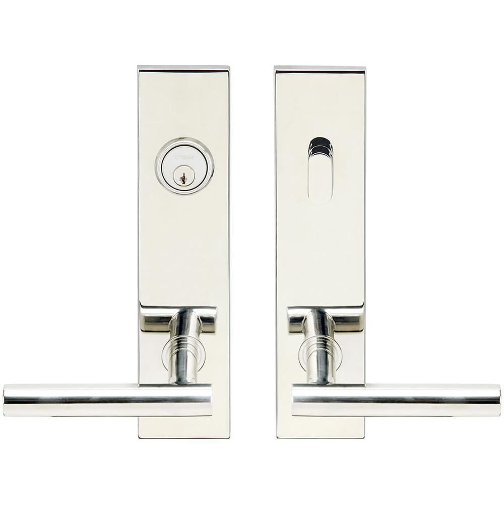 INOX - SF 106 Copenhagen,TL4 Entry,Single Cyl 2-3/4'' BS,32,LH - Polished Stainless Steel