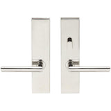 INOX - SF 107 Stockholm, TL4 w/Privacy Bolt, 2-3/4''  BS,32,RH - Polished Stainless Steel