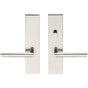 INOX - SF 107 Stockholm, TL4 w/Privacy Bolt, 2-3/8''  BS,32,LH - Polished Stainless Steel
