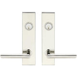 INOX - SF 107 Stockholm,TL4 Entry,Double Cyl 2-3/4'' BS,32 - Polished Stainless Steel