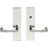 INOX - SF 109 Stuttgart, TL4 w/Privacy Bolt, 2-3/8''  BS,32,LH - Polished Stainless Steel