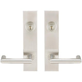 INOX - SF 109 Stuttgart,TL4 Entry,Double Cyl 2-3/8'' BS,32D - Satin Stainless Steel
