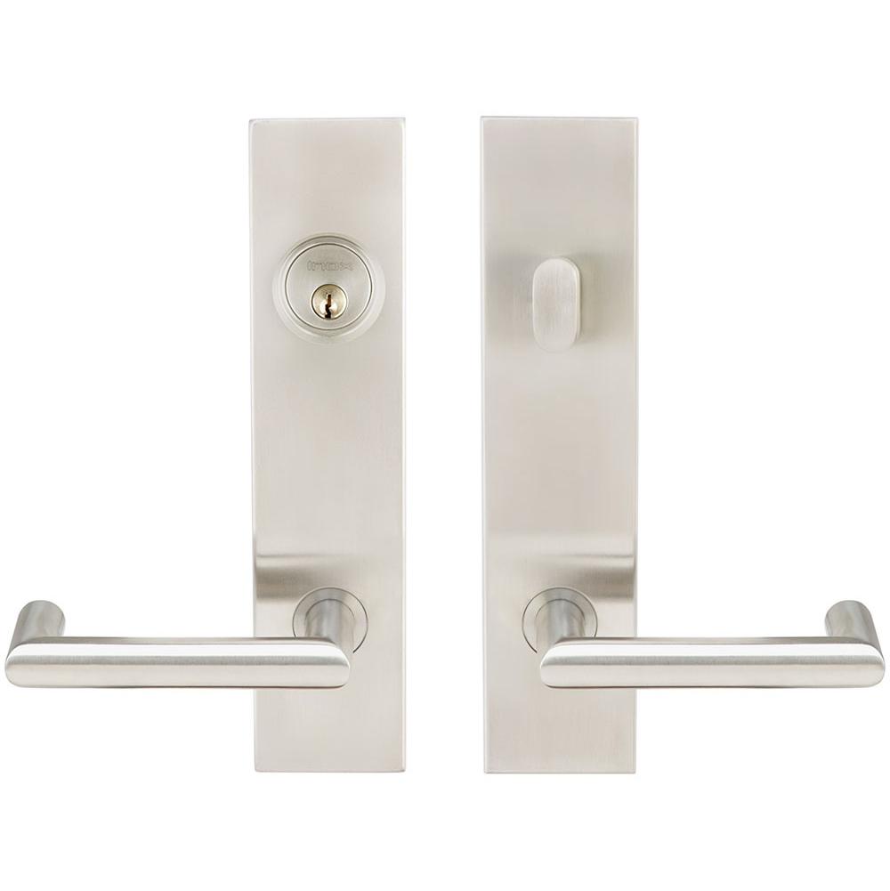 INOX - SF 109 Stuttgart,TL4 Entry,Single Cyl 2-3/4'' BS,32D,LH - Satin Stainless Steel
