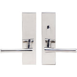 INOX - SF 214 Champagne, TL4 w/Privacy Bolt, 2-3/4''  BS,32,RH - Polished Stainless Steel