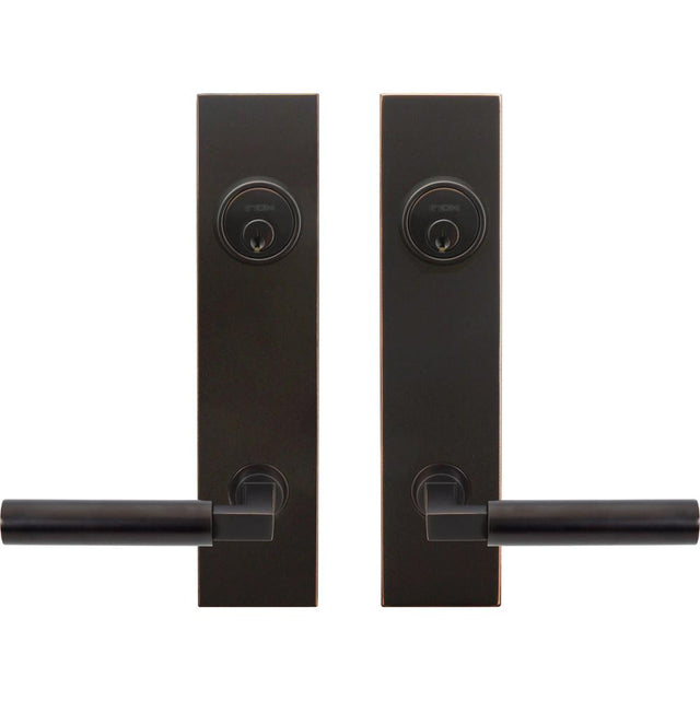 INOX - SF 221 Aurora,TL4 Entry,Double Cyl 2-3/4'' BS,10B - Oil Rubbed Bronze