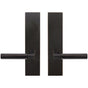 INOX - SF 221 Aurora, TL4 Passage, 2-3/4''  BS, 10B - Oil Rubbed Bronze
