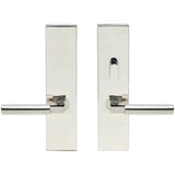 INOX - SF 221 Aurora, TL4 w/Privacy Bolt, 2-3/8''  BS,32,LH - Polished Stainless Steel