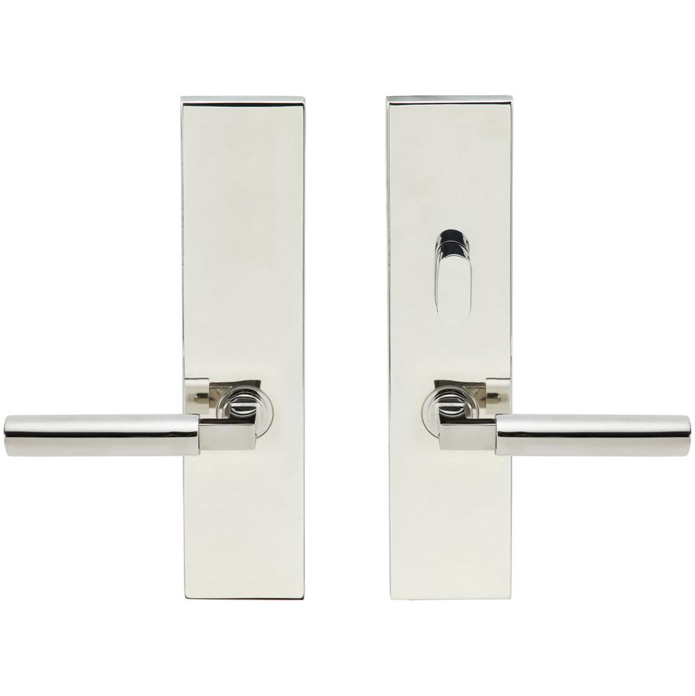 INOX - SF 221 Aurora, TL4 w/Privacy Bolt, 2-3/8''  BS,32,RH - Polished Stainless Steel
