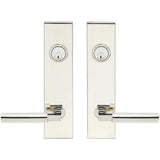INOX - SF 221 Aurora,TL4 Entry,Double Cyl 2-3/4'' BS,32 - Polished Stainless Steel