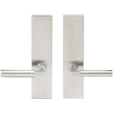 INOX - SF 221 Aurora, TL4 Privacy, 2-3/4''  BS, 32D - Satin Stainless Steel