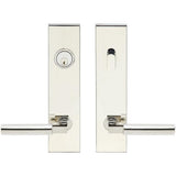 INOX - SF 221 Aurora,TL4 Entry,Single Cyl 2-3/8'' BS,32,LH - Polished Stainless Steel