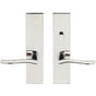 INOX - SF 225 Waterfall, TL4 w/Privacy Bolt, 2-3/4''  BS,32,LH - Polished Stainless Steel