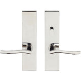 INOX - SF 225 Waterfall, TL4 w/Privacy Bolt, 2-3/4''  BS,32,RH - Polished Stainless Steel