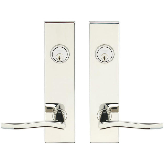 INOX - SF 225 Waterfall,TL4 Entry,Double Cyl 2-3/8'' BS,32 - Polished Stainless Steel