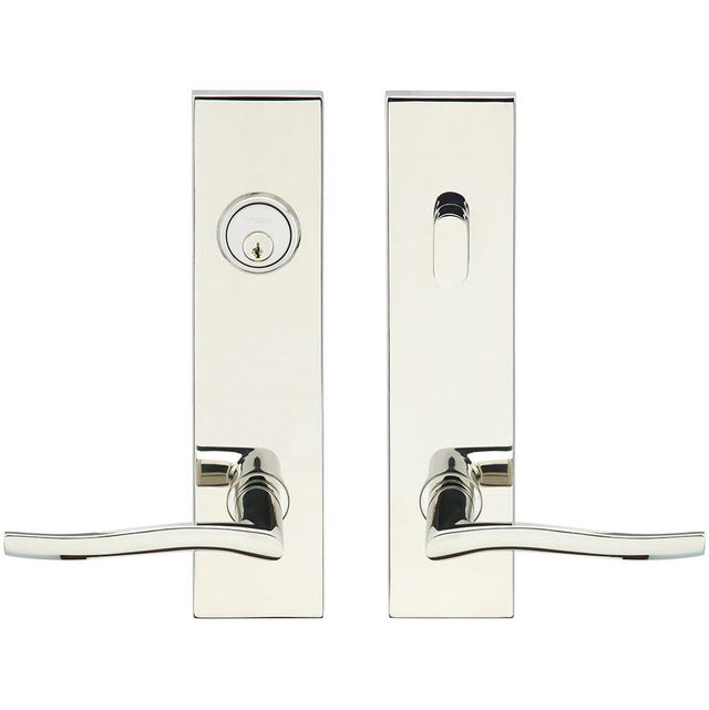 INOX - SF 225 Waterfall,TL4 Entry,Single Cyl 2-3/8'' BS,32,RH - Polished Stainless Steel