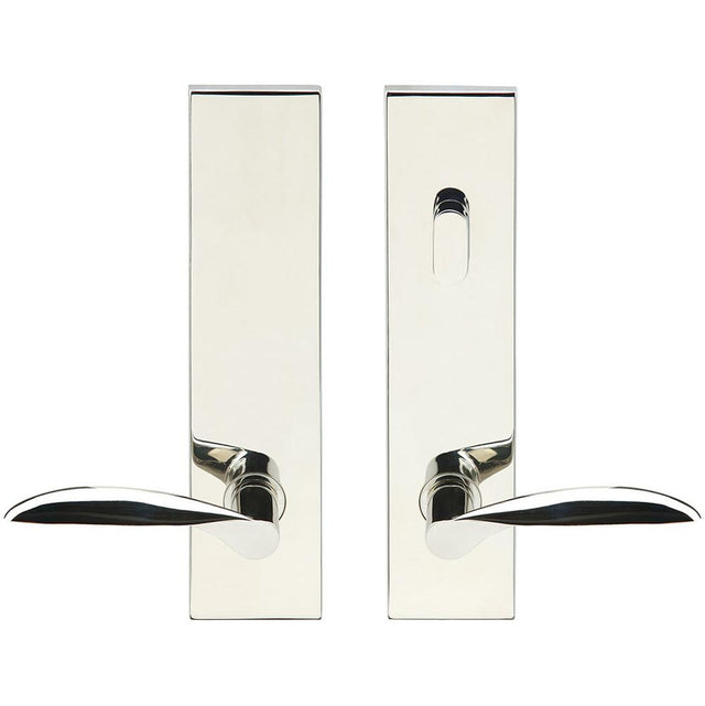 INOX - SF 227 Stratus, TL4 w/Privacy Bolt, 2-3/4''  BS,32,LH - Polished Stainless Steel