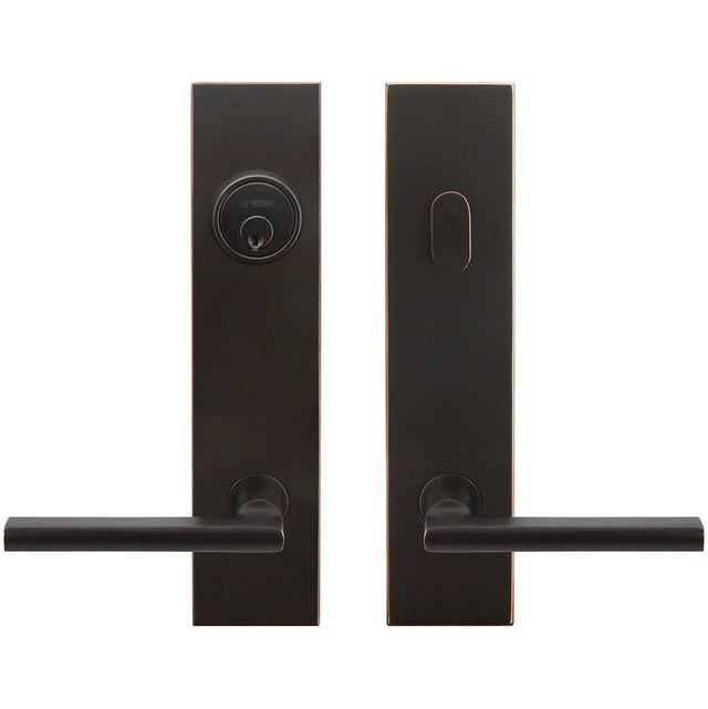 INOX - SF 243 Sunrise,TL4 Entry,Single Cyl 2-3/4'' BS,10B,RH - Oil Rubbed Bronze