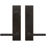 INOX - SF 243 Sunrise,TL4 Entry,Single Cyl 2-3/4'' BS,10B,LH - Oil Rubbed Bronze
