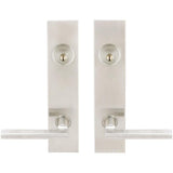INOX - SF 243 Sunrise,TL4 Entry,Double Cyl 2-3/4'' BS,32D - Satin Stainless Steel