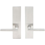 INOX - SF 243 Sunrise, Full Dummy, High Lever Position, 32D, RH - Satin Stainless Steel