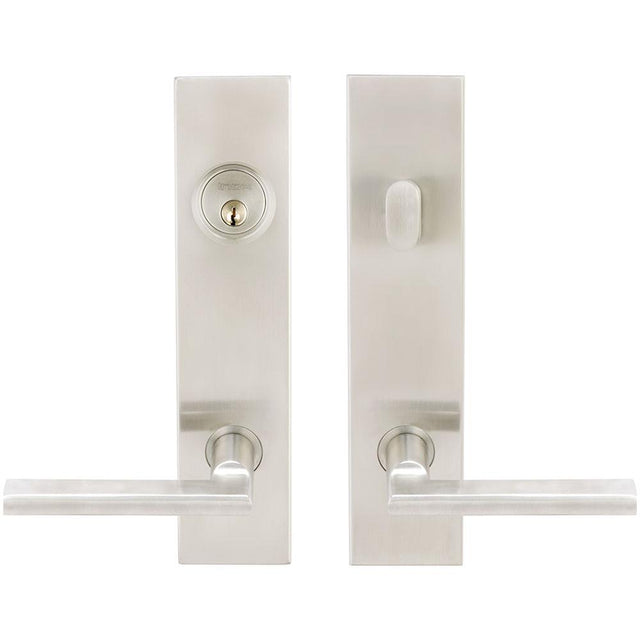 INOX - SF 243 Sunrise,TL4F Entry,Single Cyl 2-3/4'' BS,32D,LH - Satin Stainless Steel