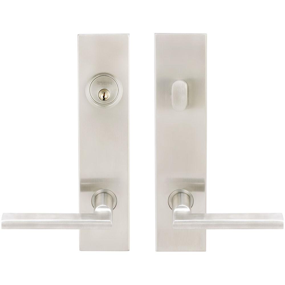 INOX - SF 243 Sunrise,TL4 Entry,Single Cyl 2-3/4'' BS,32D,RH - Satin Stainless Steel