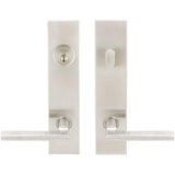 INOX - SF 243 Sunrise,TL4 Entry,Single Cyl 2-3/8'' BS,32D,LH - Satin Stainless Steel