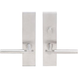 INOX - SF 251 Sequoia, TL4 w/Privacy Bolt, 2-3/4''  BS,32D,LH - Satin Stainless Steel