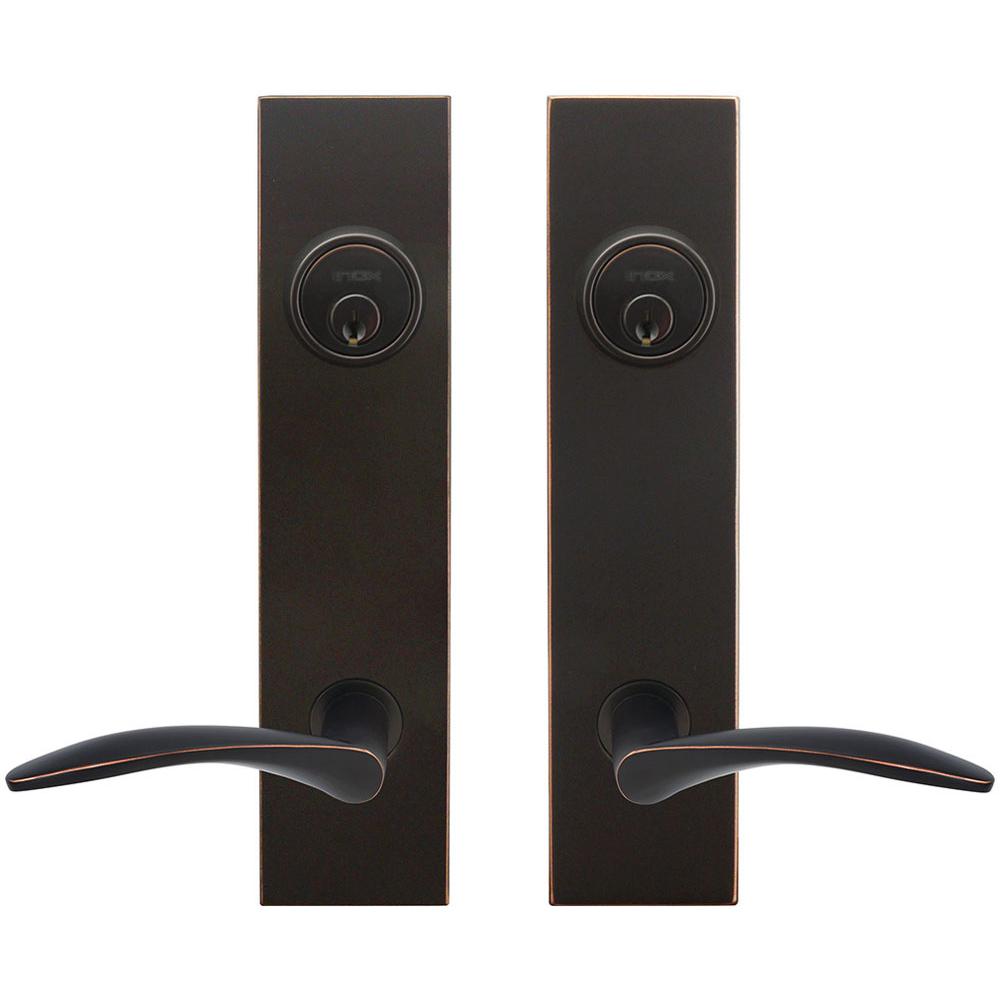 INOX - SF 311 Crest,TL4 Entry,Double Cyl 2-3/8'' BS,10B - Oil Rubbed Bronze