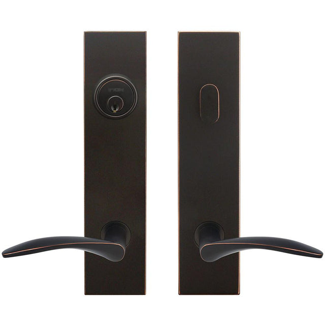 INOX - SF 311 Crest,TL4 Entry,Single Cyl 2-3/4'' BS,10B,RH - Oil Rubbed Bronze