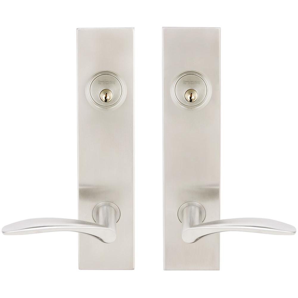 INOX - SF 311 Crest,TL4 Entry,Double Cyl 2-3/4'' BS,32D - Satin Stainless Steel