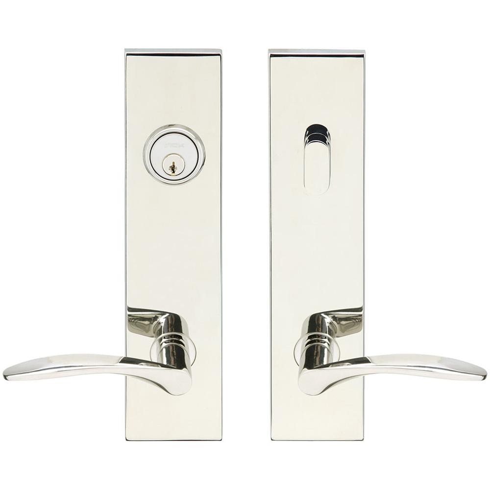 INOX - SF 311 Crest,TL4 Entry,Single Cyl 2-3/8'' BS,32,RH - Polished Stainless Steel