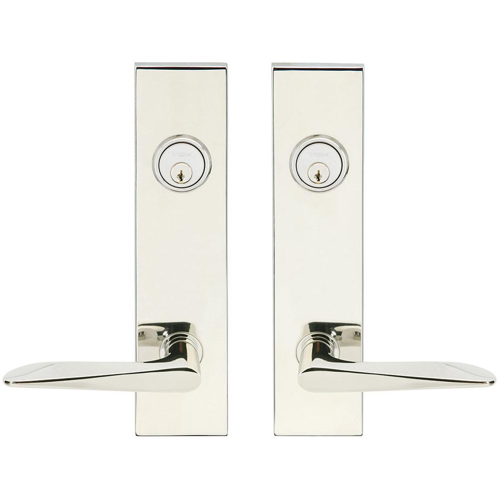INOX - SF 344 Ecco,TL4 Entry,Double Cyl 2-3/4'' BS,32 - Polished Stainless Steel