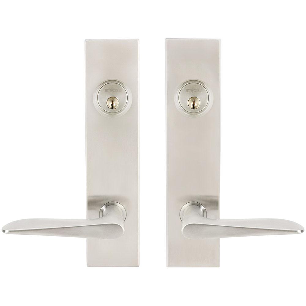 INOX - SF 344 Ecco,TL4 Entry,Double Cyl 2-3/8'' BS,32D - Satin Stainless Steel